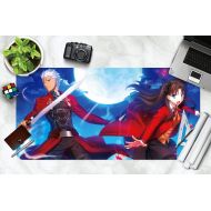 3D Fate Stay Night 884 Japan Anime Game Non-Slip Office Desk Mouse Mat Game AJ WALLPAPER US Angelia (W120cmxH60cm(47x24))