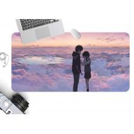 3D Your Name Sky Lake 1096 Japan Anime Game Non-Slip Office Desk Mouse Mat Game AJ WALLPAPER US Angelia (W120cmxH60cm(47x24))