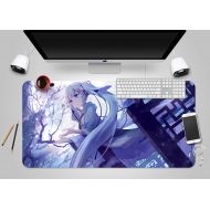 3D Hatsune Miku 1043 Japan Anime Game Non-Slip Office Desk Mouse Mat Game AJ WALLPAPER US Angelia (W120cmxH60cm(47x24))