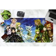 3D Sword Art Online 988 Japan Anime Game Non-Slip Office Desk Mouse Mat Game AJ WALLPAPER US Angelia (W120cmxH60cm(47x24))