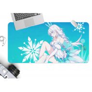 3D Ice Crystal Girl 1111 Japan Anime Game Non-Slip Office Desk Mouse Mat Game AJ WALLPAPER US Angelia (W120cmxH60cm(47x24))