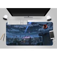 3D Your Name Meteor Shower 1097 Japan Anime Game Non-Slip Office Desk Mouse Mat Game AJ WALLPAPER US Angelia (W120cmxH60cm(47x24))