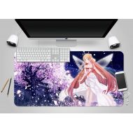 3D Sword Art Online 992 Japan Anime Game Non-Slip Office Desk Mouse Mat Game AJ WALLPAPER US Angelia (W120cmxH60cm(47x24))