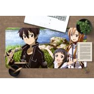 3D Sword Art Online 998 Japan Anime Game Non-Slip Office Desk Mouse Mat Game AJ WALLPAPER US Angelia (W120cmxH60cm(47x24))