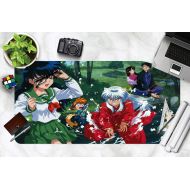 3D Inuyasha Higurashi Kagome 564 Japan Anime Game Non-Slip Office Desk Mouse Mat Game AJ WALLPAPER US Angelia (W80cmxH40cm(21x16))