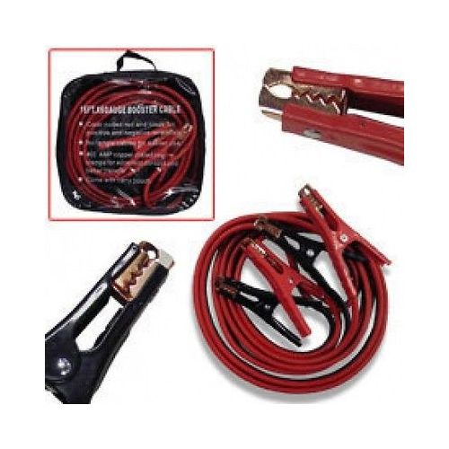  AJ Wholesale Distributors 16 Foot Battery Jumper Booster Cable Jump Boost Jumping Wire Set for Auto Car