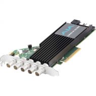 AJA Corvid 44 12G PCIe 4-Channel 12G-SDI Full-Size BNC I/O Card (Tall Bracket, Fan)