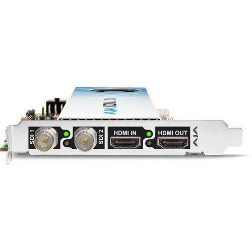  AJA KONA XM 12G-SDI/HDMI Video I/O PCIe Card for AI/AR Medical Devices (Active Cooling)