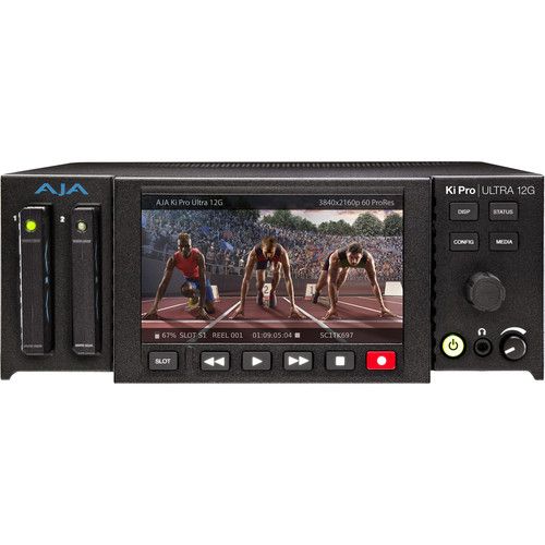  AJA Ki Pro Ultra 12G DCI/UHD/HD Recorder and Player (SDI, HDMI)