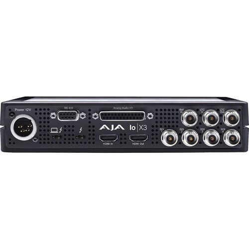  AJA Io X3 Professional Video I/O for Thunderbolt 3