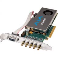 AJA Corvid 44 BNC Flexible Multi-Format I/O Card with Fan (Version 2, Tall Bracket, Cables Included)