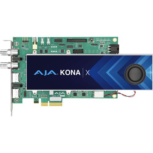  AJA KONA X 12G-SDI and HDMI 2.0 Ultralow-Latency PCIe Card