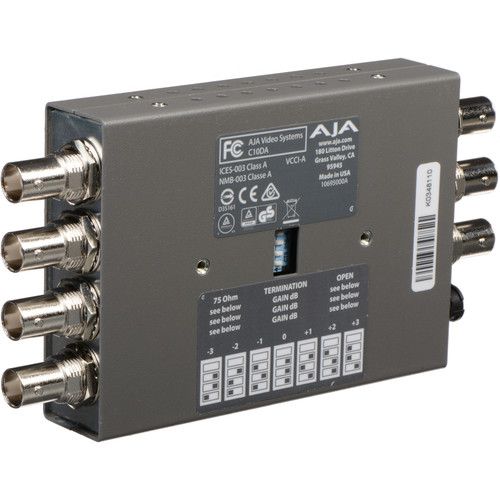  AJA C10DA Analog BNC 1x6 Distribution Amplifier