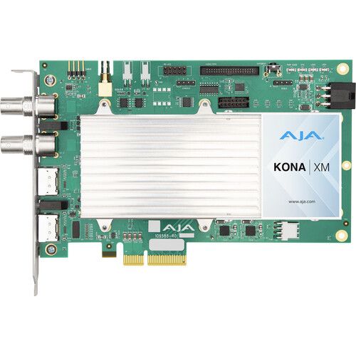  AJA KONA XM 12G-SDI/HDMI Video I/O PCIe Card for AI/AR Medical Devices (Passive Cooling)