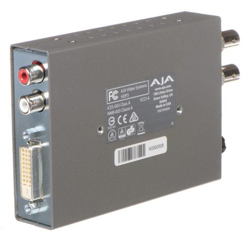  AJA HDP3 3G-SDI to DVI-D and Audio Converter