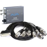 AJA 3G-AM 8-Channel AES Embedder/Disembedder with XLR Breakout Cable