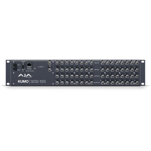  AJA KUMO 3232-12G Compact 12G-SDI Router (2 RU)