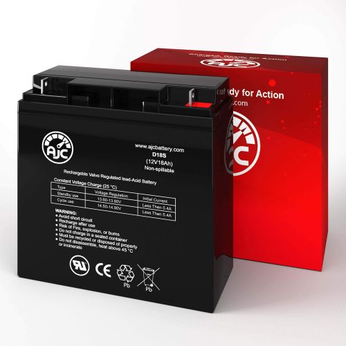  AJC Battery Stanley J5C09 500 Amp Jump Starter with Compressor 12V 18Ah Battery - This is an AJC Brand Replacement