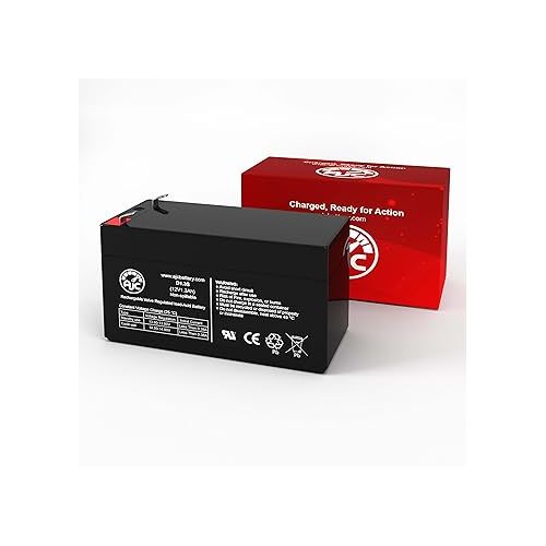  AJC Battery Compatible with Sonnenschein A512 1.2S 12V 1.3Ah Emergency Light Battery