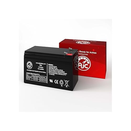 AJC Battery Compatible with CSB XTV1272 12V 8Ah UPS Battery