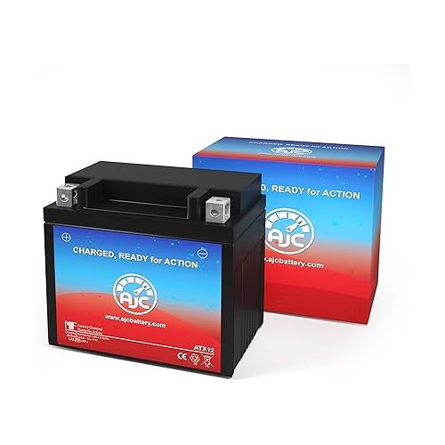  AJC ATX12 Powersports Replacement Battery