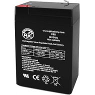 AJC Battery Compatible Battery Brand Replacement for Werker WKA6-5F 6V 5Ah Sealed Lead Acid Battery