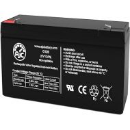 AJC Battery Compatible with Werker WKA6-12F 6V 12Ah Sealed Lead Acid Battery