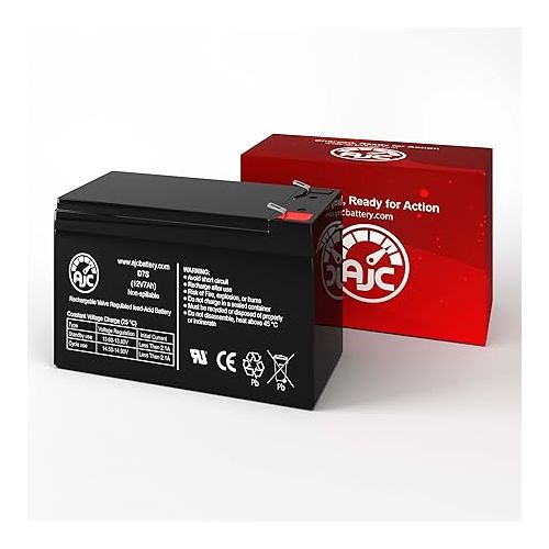  AJC Battery Compatible with APC Back-UPS CS 350 BK350 12V 7Ah UPS Battery