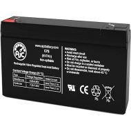 AJC Battery Compatible with Leoch LP6-7.0L 6V 7Ah Sealed Lead Acid Battery
