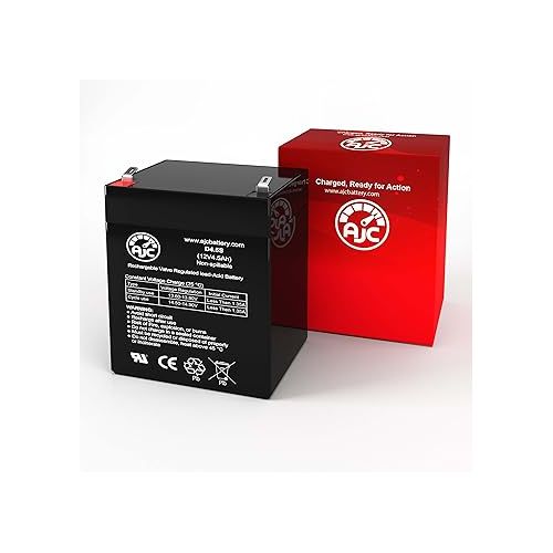  AJC Battery Compatible with E-Scooter 24V 100W 12V 4.5Ah Electric Scooter Battery