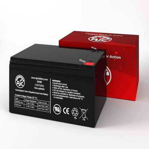  AJC Battery X-Treme XB-504 Electric Bike 12V 12Ah Scooter Battery - This is an AJC Brand Replacement