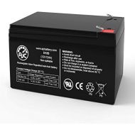 AJC Battery GS Portalac PE12V12 12V 12Ah Emergency Light Battery - This is an AJC Brand Replacement
