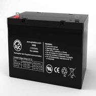 AJC Battery Sigmas SP12-55, SP 12-55 12V 55Ah UPS Battery - This is an AJC Brand Replacement