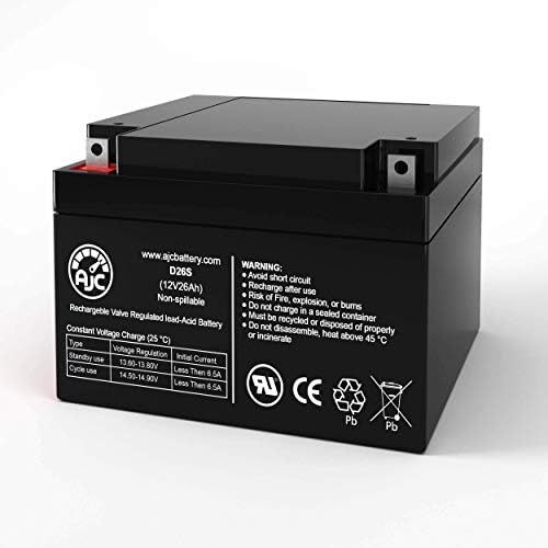  AJC Battery Universal UB12260 12V 26Ah UPS Battery - This is an AJC Brand Replacement