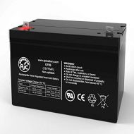 AJC Battery Wheelchair 12 Volt 75 Amp 12V 75Ah Wheelchair Battery - This is an AJC Brand Replacement