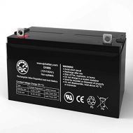 AJC Battery Interstate DCM0100L 12V 100Ah UPS Battery - This is an AJC Brand Replacement