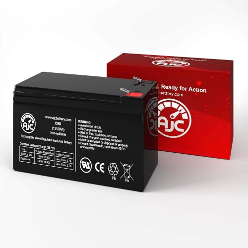  Panasonic UP-PW1245P1, UPPW1245P1 12V 9Ah UPS Battery - This is an AJC Brand Replacement