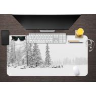 AJWALLPAPERS 3D Snowy 259 Non-Slip Office Desk Mouse Mat Table Extra Large Keyboard Pad Game PC Mouse Mat with Available Custom Size AJ WALLPAPER
