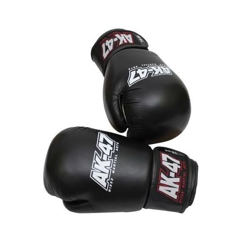  AK-47 MMA Leather Muay ThaiBoxing Gloves