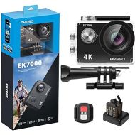 AKASO EK7000 4K30FPS 20MP Action Camera EIS Ultra HD Underwater Camera 131FT Waterproof Camera 170 Degree Wide Angle 4X Zoom Support External Microphone