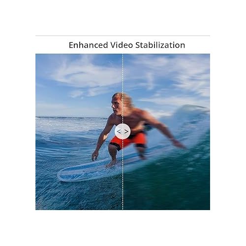  AKASO Brave 7 LE 4K30FPS 20MP WiFi Action Camera with Touch Screen EIS 2.0 Zoom Remote Control 131 Feet Underwater Camera with 2X 1350mAh Batteries Support External Microphone Vlog Camera