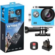 AKASO EK7000 4K30FPS Action Camera Ultra HD Underwater Camera 170 Degree Wide Angle 98FT Waterproof Camera Blue