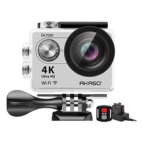  AKASO EK7000 4K Action Camera Sports WiFi Underwater Camcorder DV (Silver)