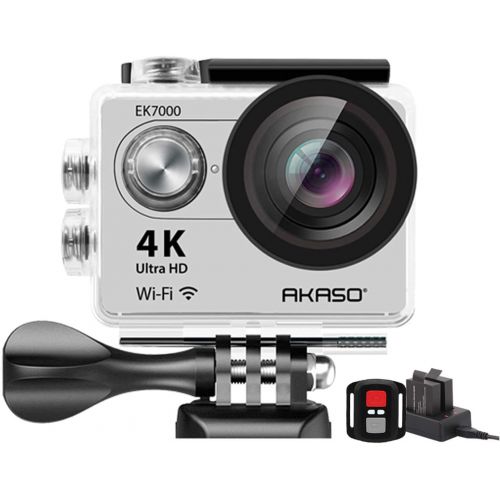  AKASO EK7000 4K Action Camera Sports WiFi Underwater Camcorder DV (Silver)