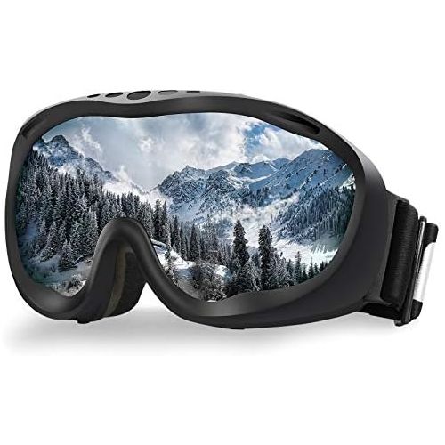  AKASO Alta Ski Goggles, Snowboard Goggles Anti-Fog, 100% UV Protection, Double - Layer Spherical Lenses