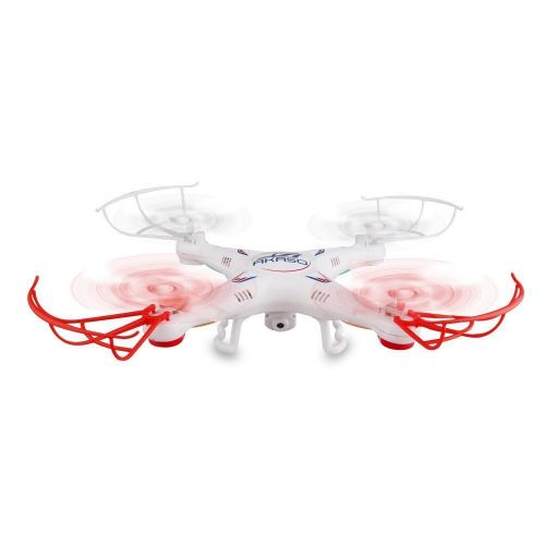  AKASO Akaso X5C 4-Channel 2.4-GHz 6-Axis Gyro Headless 360-Degree 3D Rolling Mode RC Drone Quadcopter with HD Camera, Micro SD Card and Blades Propellers