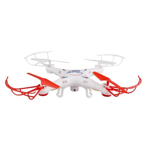  AKASO Akaso X5C 4-Channel 2.4-GHz 6-Axis Gyro Headless 360-Degree 3D Rolling Mode RC Drone Quadcopter with HD Camera, Micro SD Card and Blades Propellers