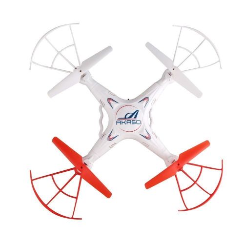  AKASO Akaso X5C 4-Channel 2.4-GHz 6-Axis Gyro Headless 360-Degree 3D Rolling Mode RC Drone Quadcopter with HD Camera, Micro SD Card and Blades Propellers