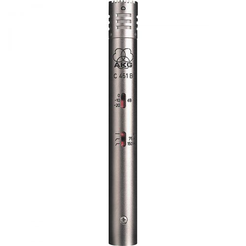  AKG},description:The predecessor to the AKG C 451 B microphone was the classic C 451 EB + CK1 studio mic that was a bestseller discontinued in 93. The C 451 B mic provides identica