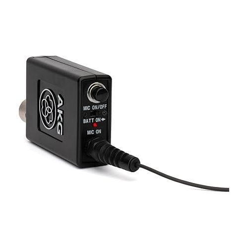  AKG Pro Audio CM311 XLR Reference Head-Worn Condenser Microphone with XLR Connector, Black